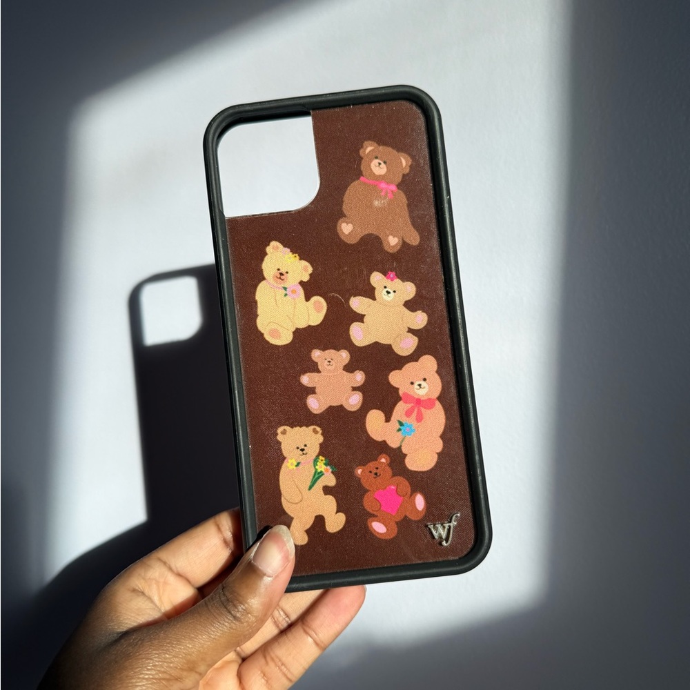Bear-y Cute iPhone 14 Plus Wildflower Case